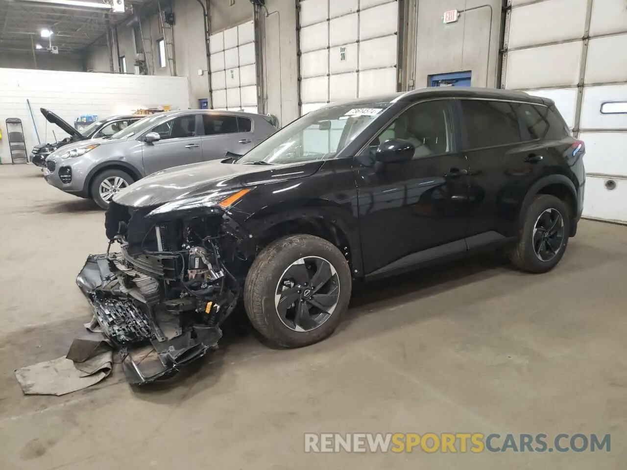 1 Photograph of a damaged car JN8BT3BB7RW171326 NISSAN ROGUE 2024