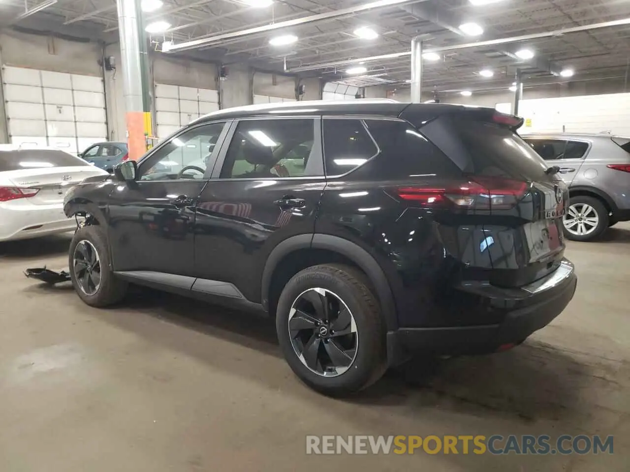 2 Photograph of a damaged car JN8BT3BB7RW171326 NISSAN ROGUE 2024