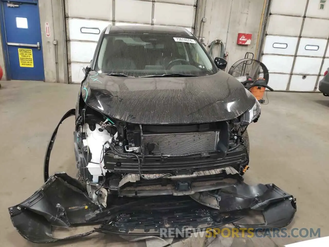 5 Photograph of a damaged car JN8BT3BB7RW171326 NISSAN ROGUE 2024