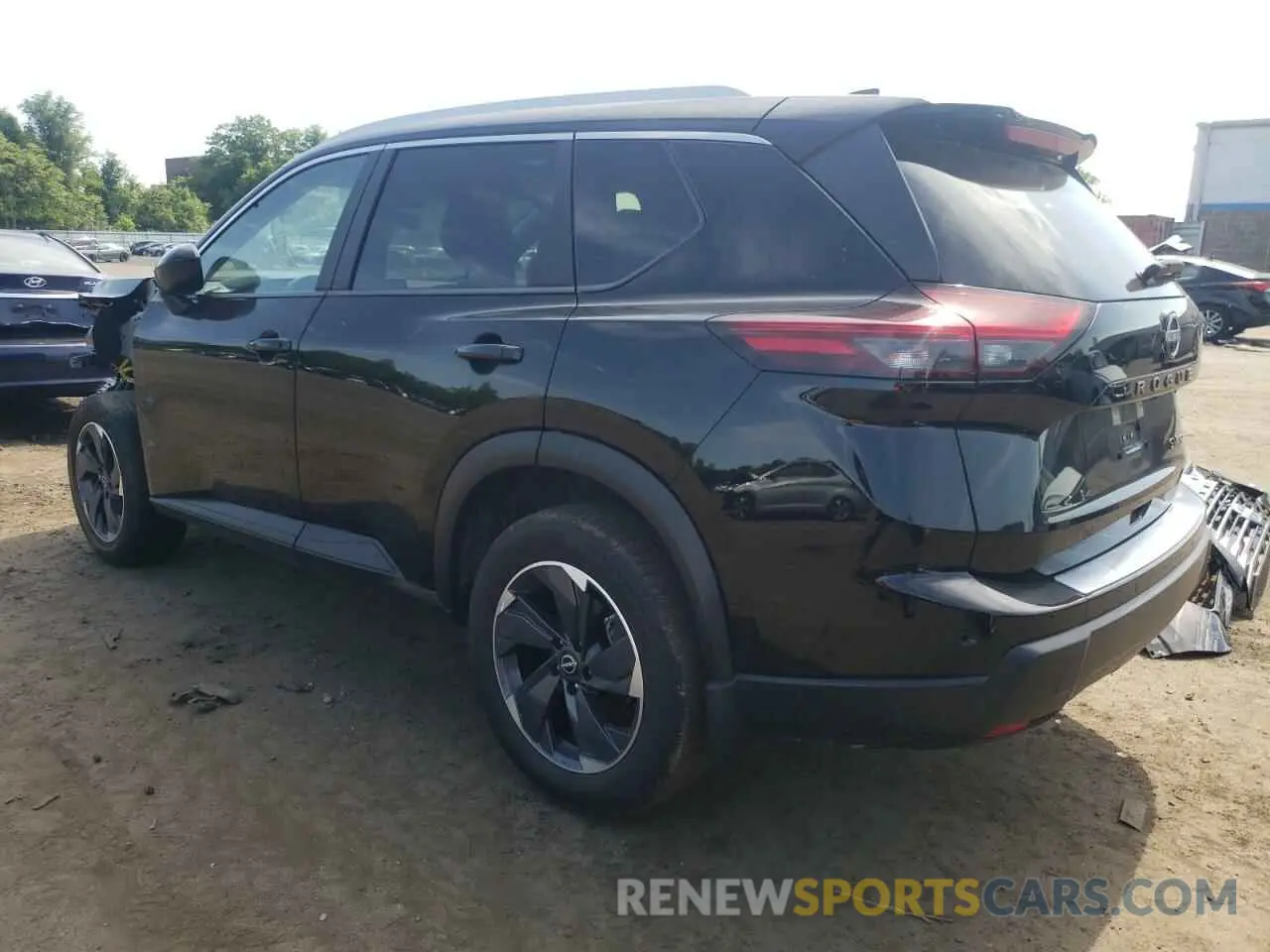 2 Photograph of a damaged car JN8BT3BB7RW180494 NISSAN ROGUE 2024