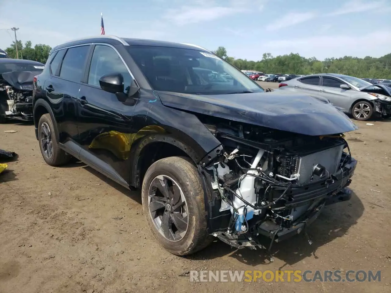 4 Photograph of a damaged car JN8BT3BB7RW180494 NISSAN ROGUE 2024