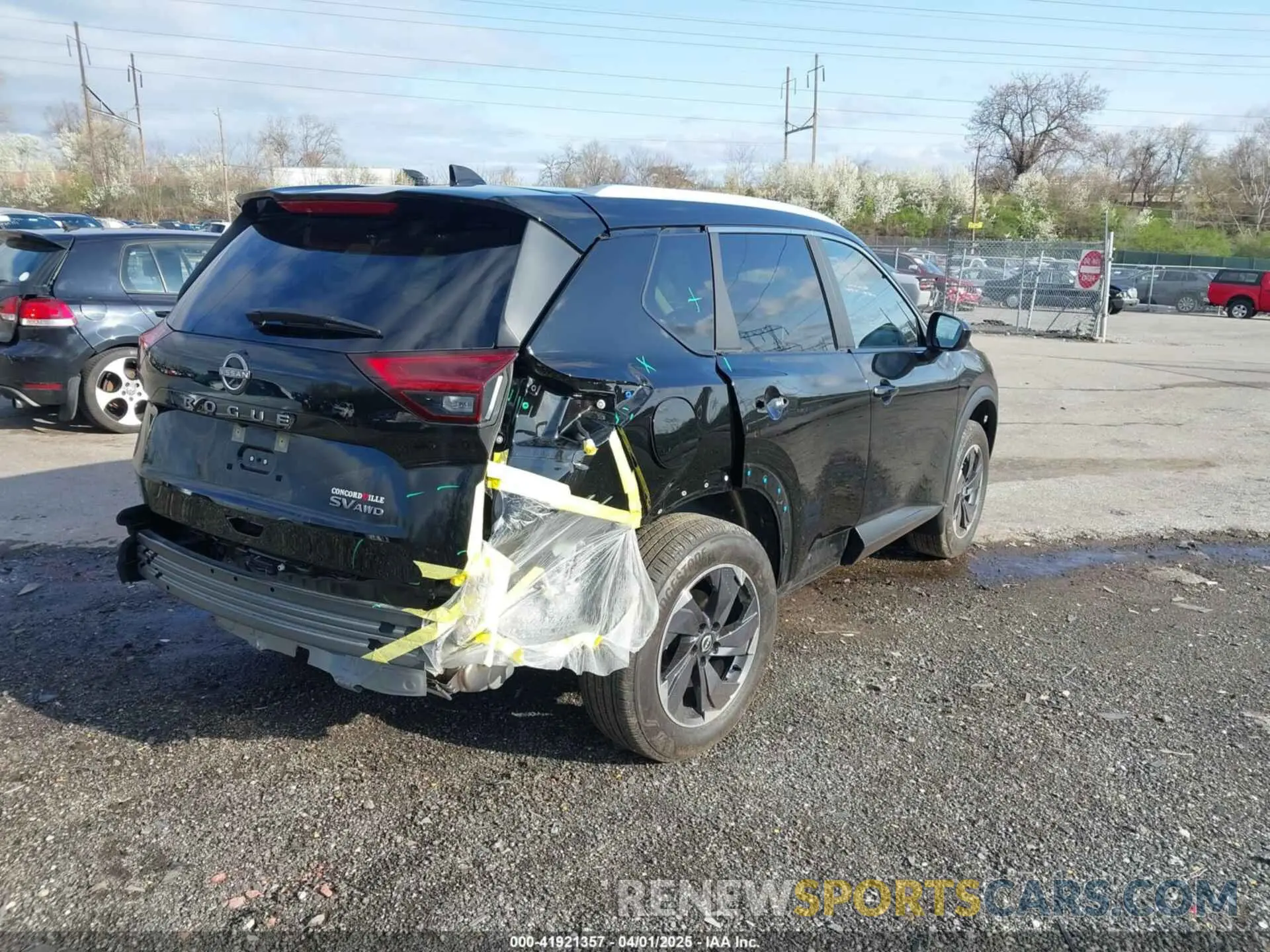 6 Photograph of a damaged car JN8BT3BB7RW181094 NISSAN ROGUE 2024