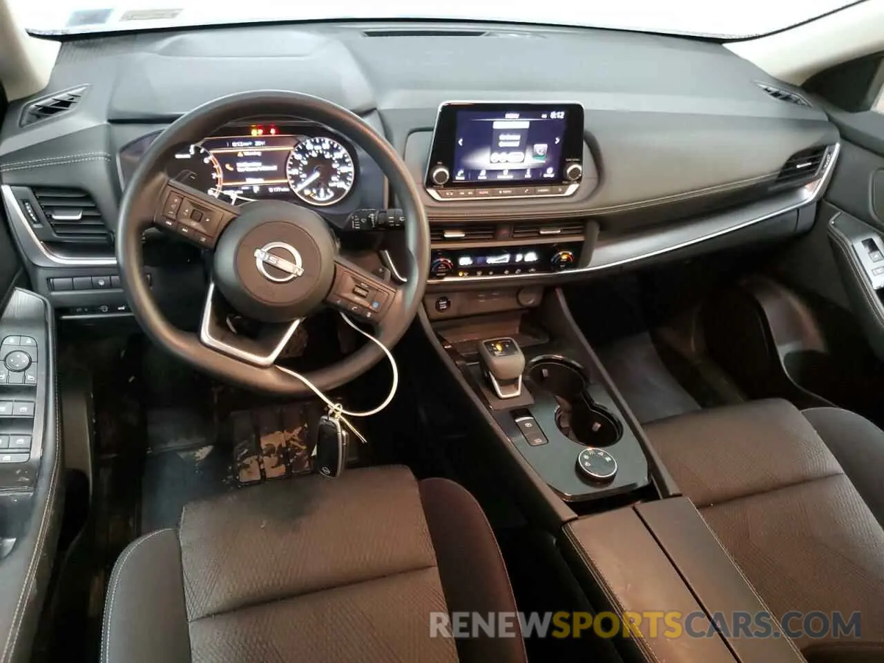 8 Photograph of a damaged car JN8BT3BB7RW183539 NISSAN ROGUE 2024