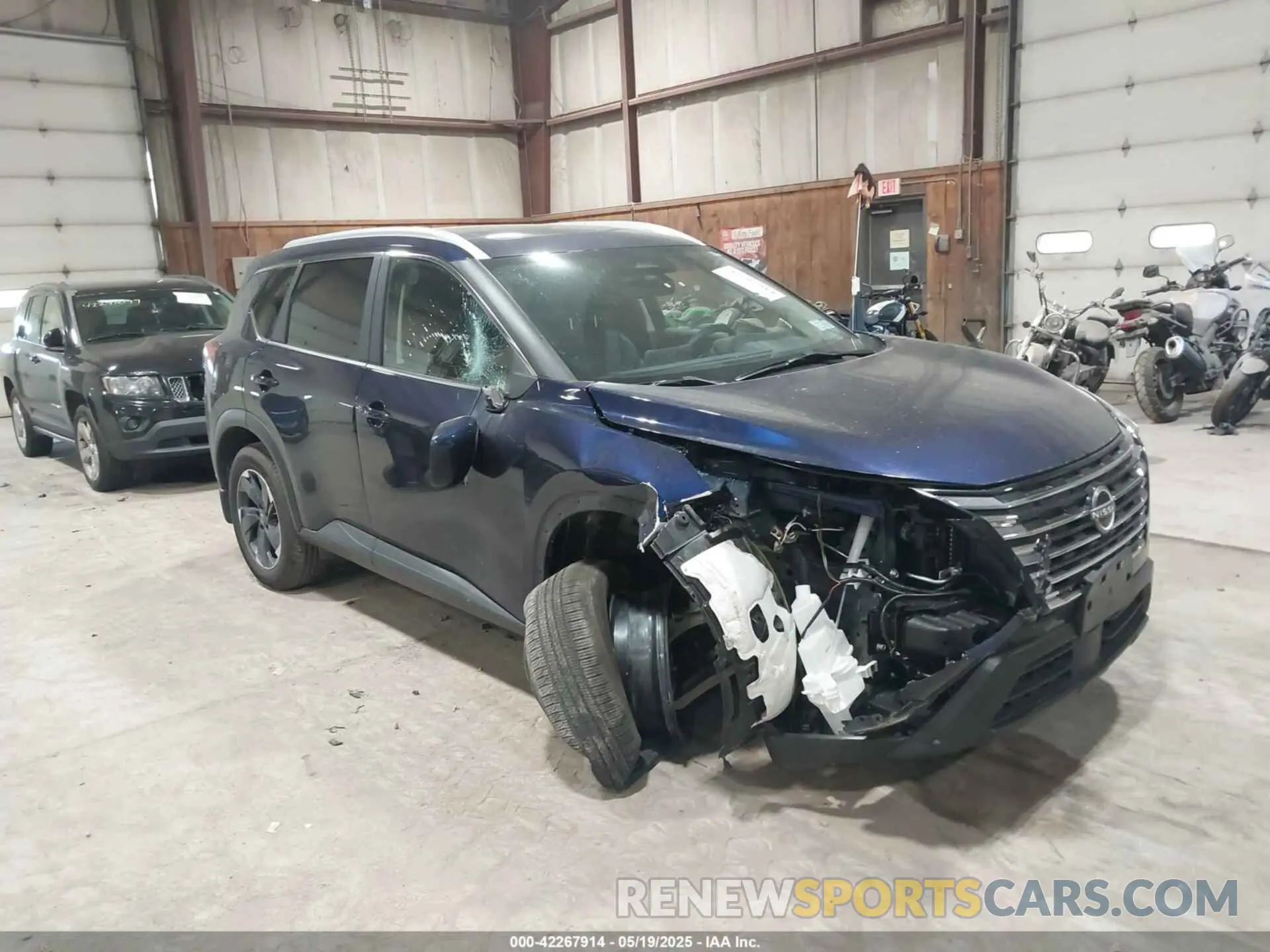 1 Photograph of a damaged car JN8BT3BB7RW284810 NISSAN ROGUE 2024