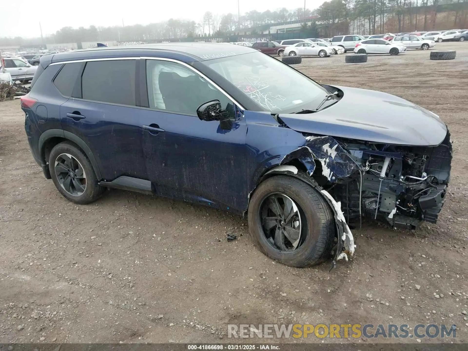 1 Photograph of a damaged car JN8BT3BB7RW287612 NISSAN ROGUE 2024