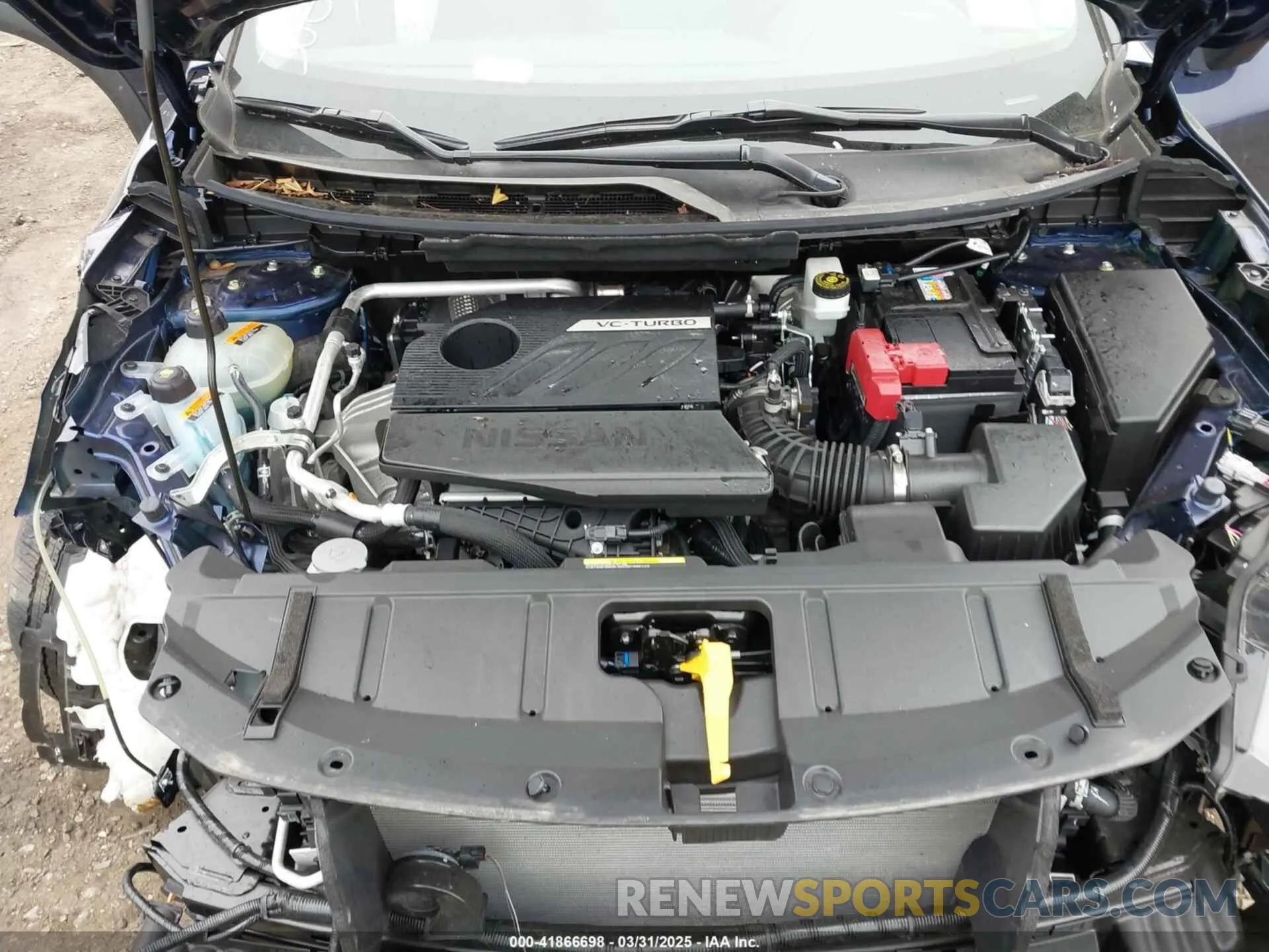10 Photograph of a damaged car JN8BT3BB7RW287612 NISSAN ROGUE 2024