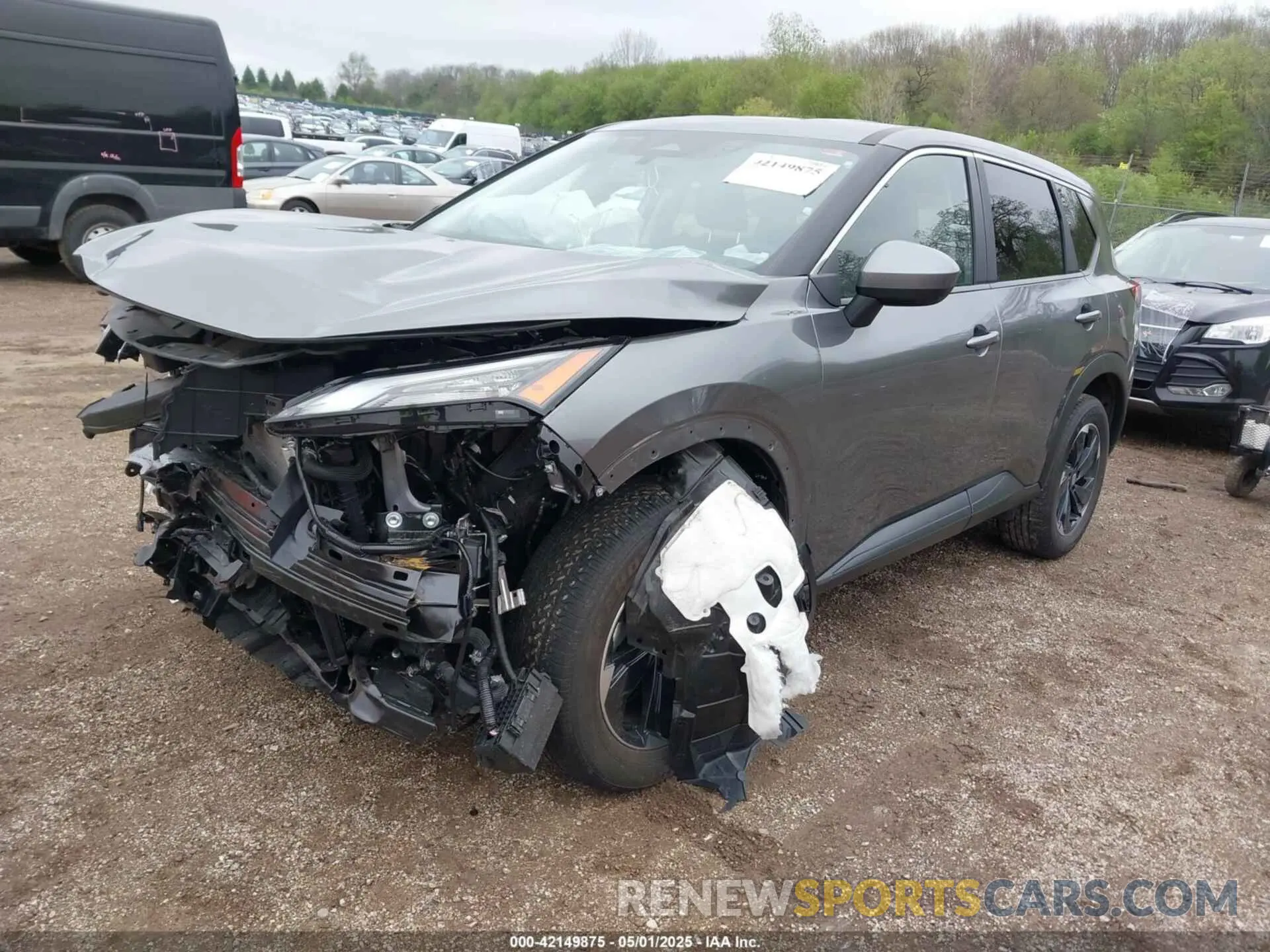 2 Photograph of a damaged car JN8BT3BB7RW422197 NISSAN ROGUE 2024