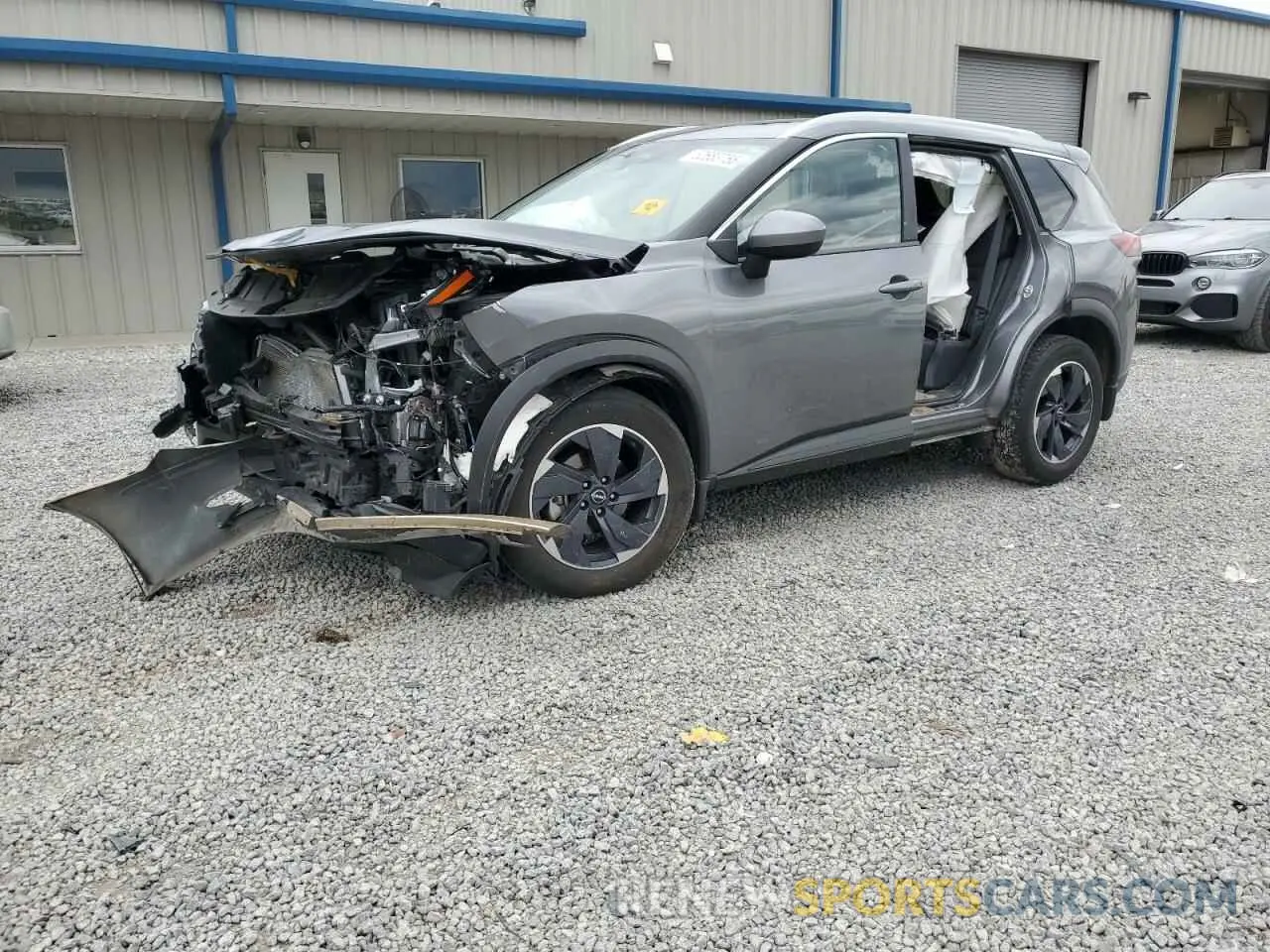 1 Photograph of a damaged car JN8BT3BB7RW433698 NISSAN ROGUE 2024
