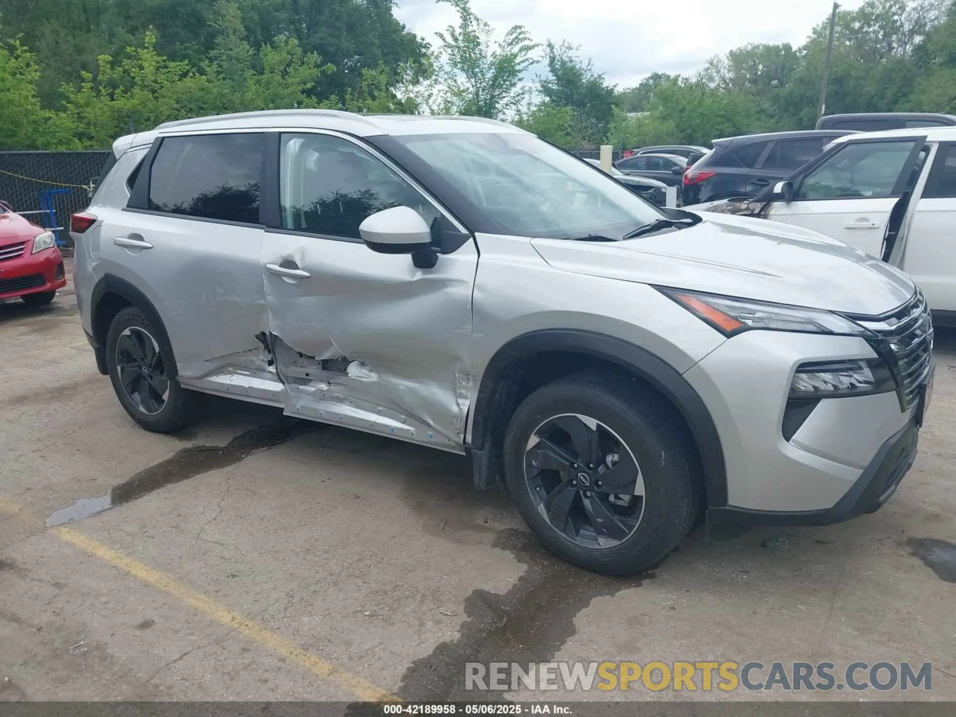 1 Photograph of a damaged car JN8BT3BB7RW434916 NISSAN ROGUE 2024