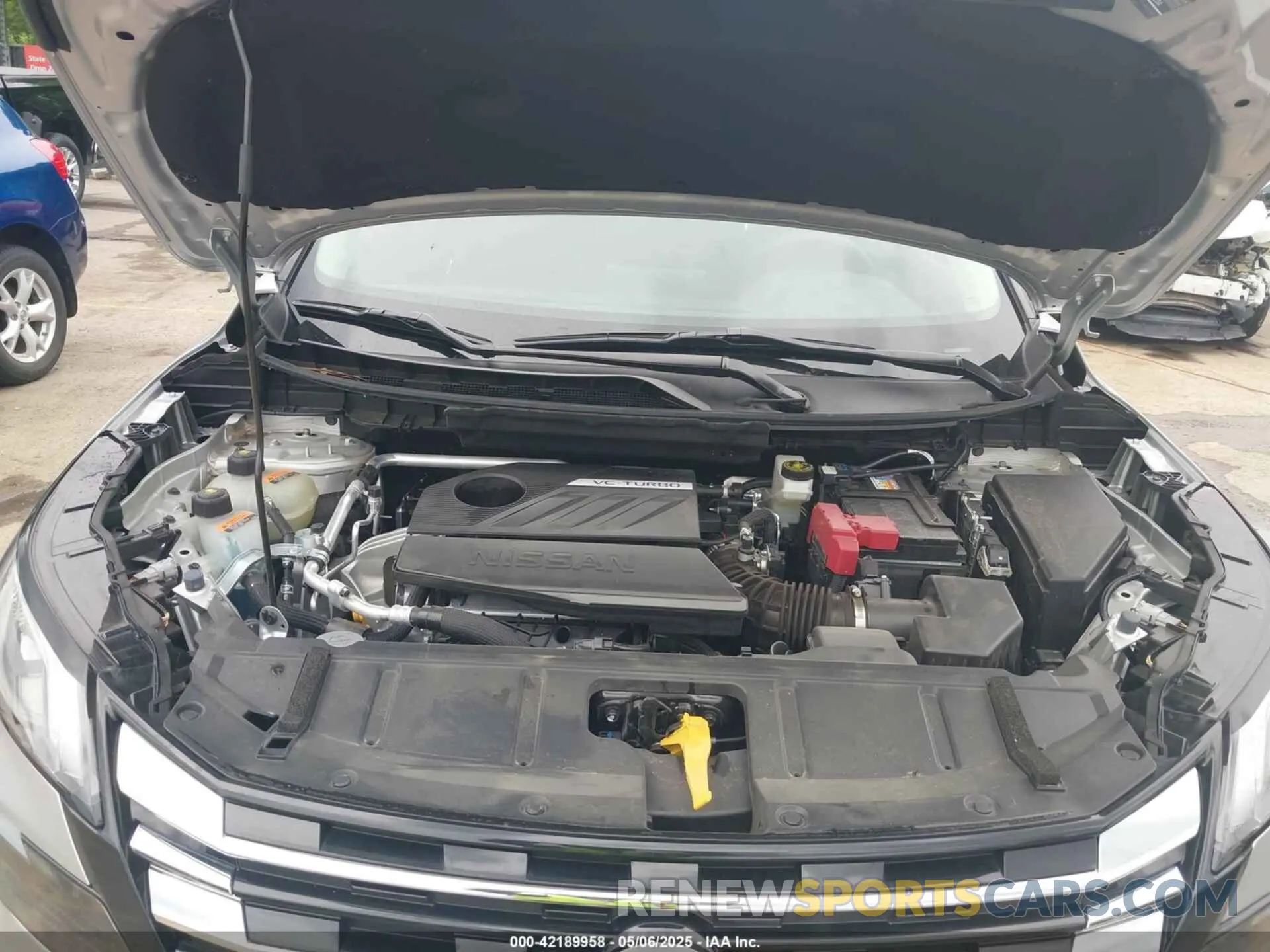 10 Photograph of a damaged car JN8BT3BB7RW434916 NISSAN ROGUE 2024