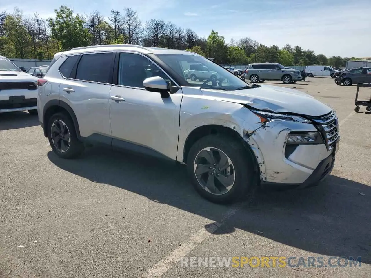 4 Photograph of a damaged car JN8BT3BB7RW437783 NISSAN ROGUE 2024