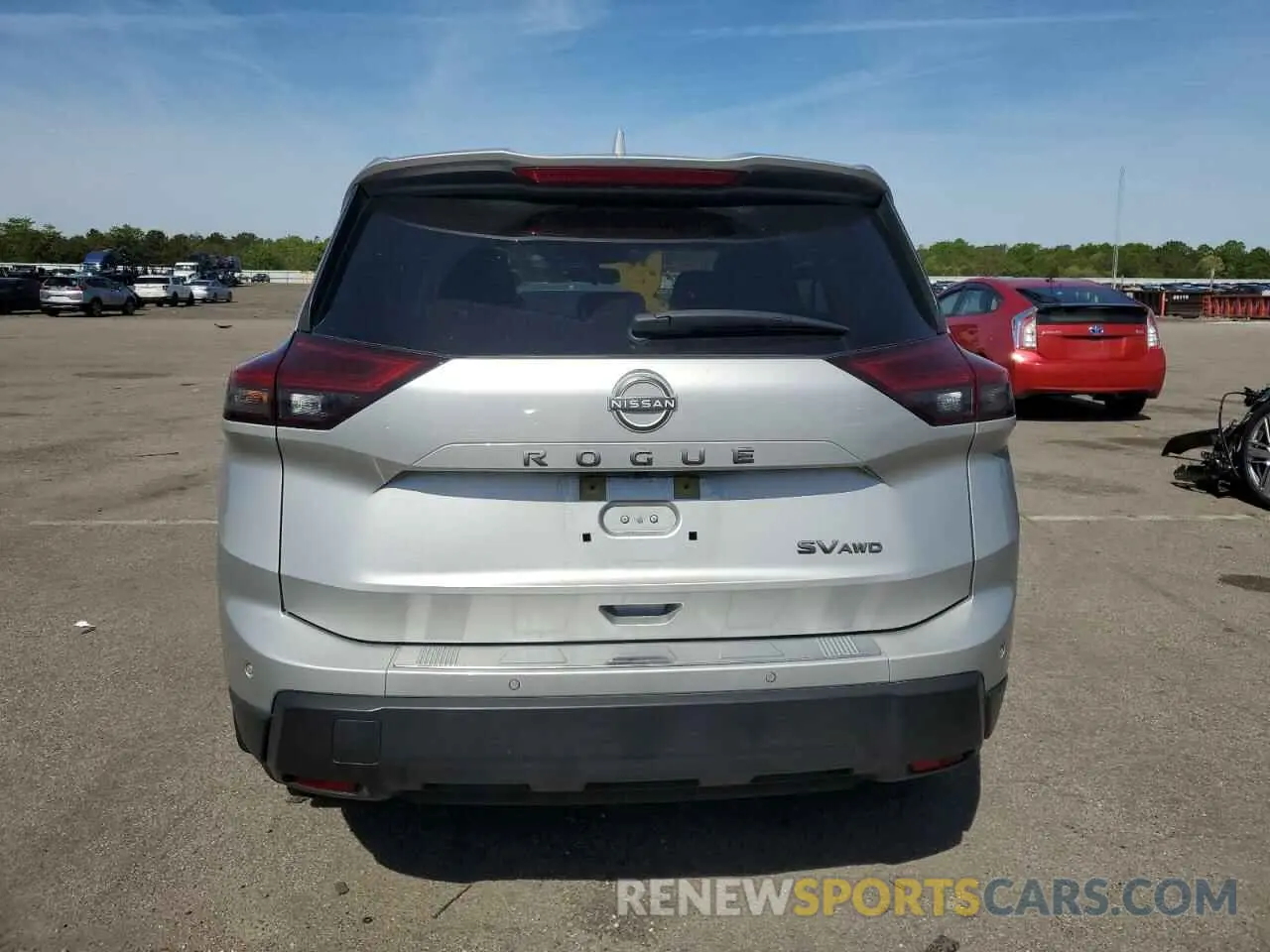 6 Photograph of a damaged car JN8BT3BB7RW437783 NISSAN ROGUE 2024