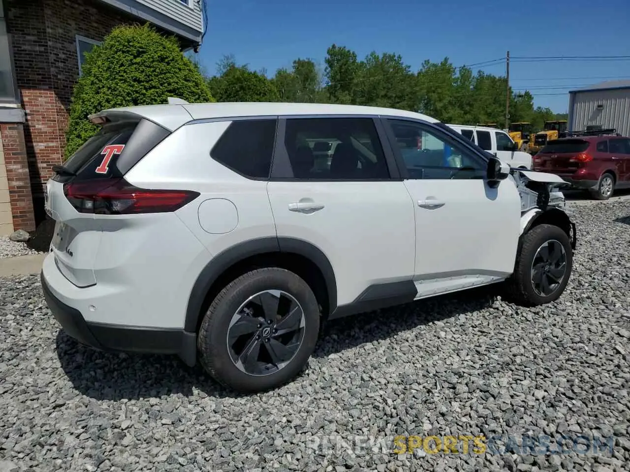 3 Photograph of a damaged car JN8BT3BB8RW184070 NISSAN ROGUE 2024