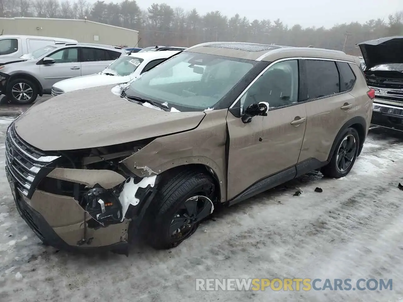 1 Photograph of a damaged car JN8BT3BB8RW445875 NISSAN ROGUE 2024