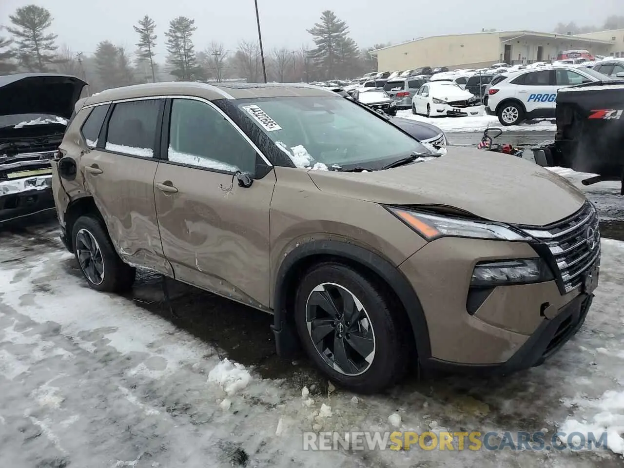 4 Photograph of a damaged car JN8BT3BB8RW445875 NISSAN ROGUE 2024