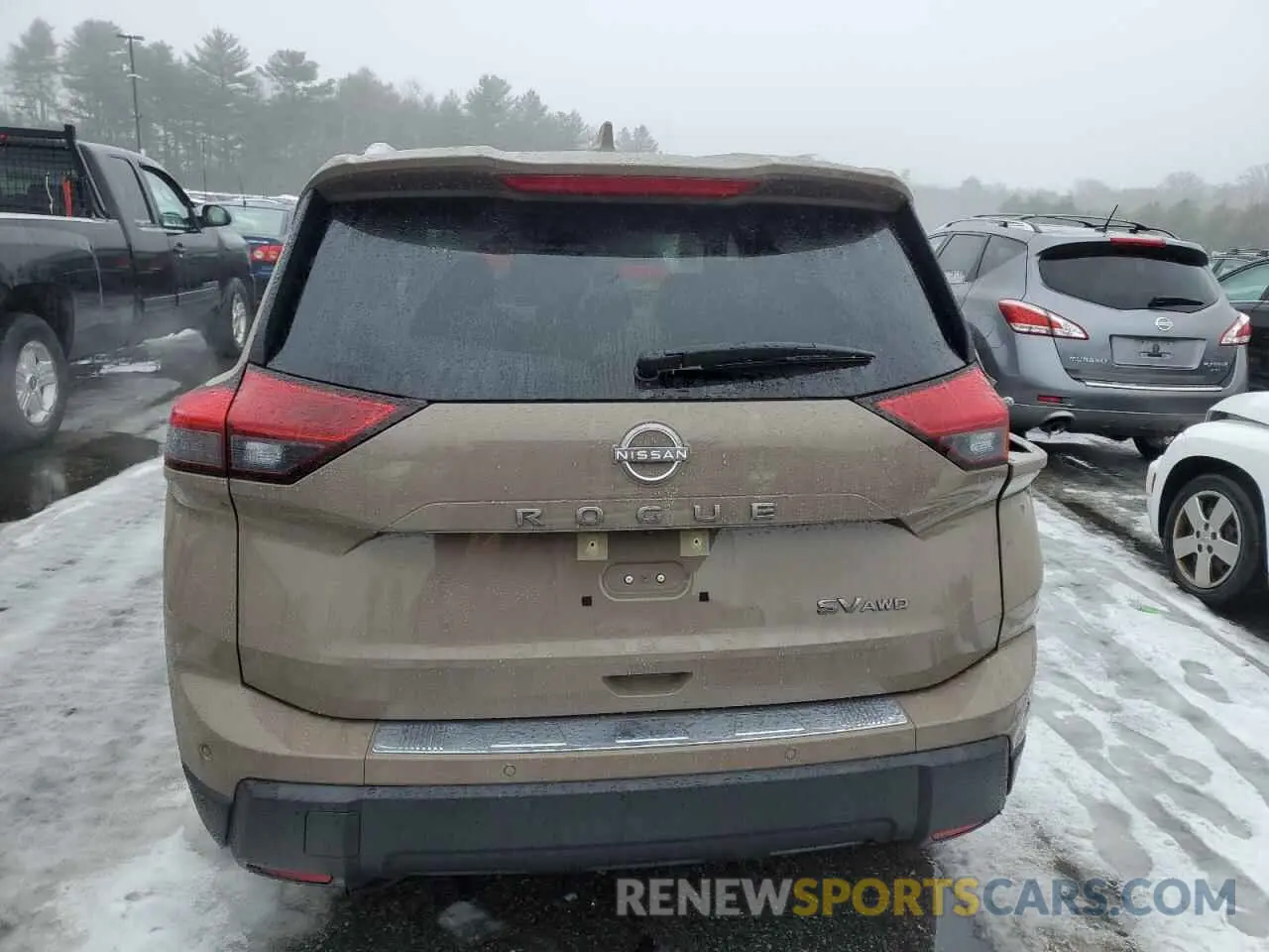 6 Photograph of a damaged car JN8BT3BB8RW445875 NISSAN ROGUE 2024