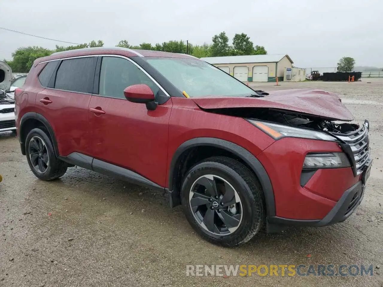 4 Photograph of a damaged car JN8BT3BB9RW184207 NISSAN ROGUE 2024
