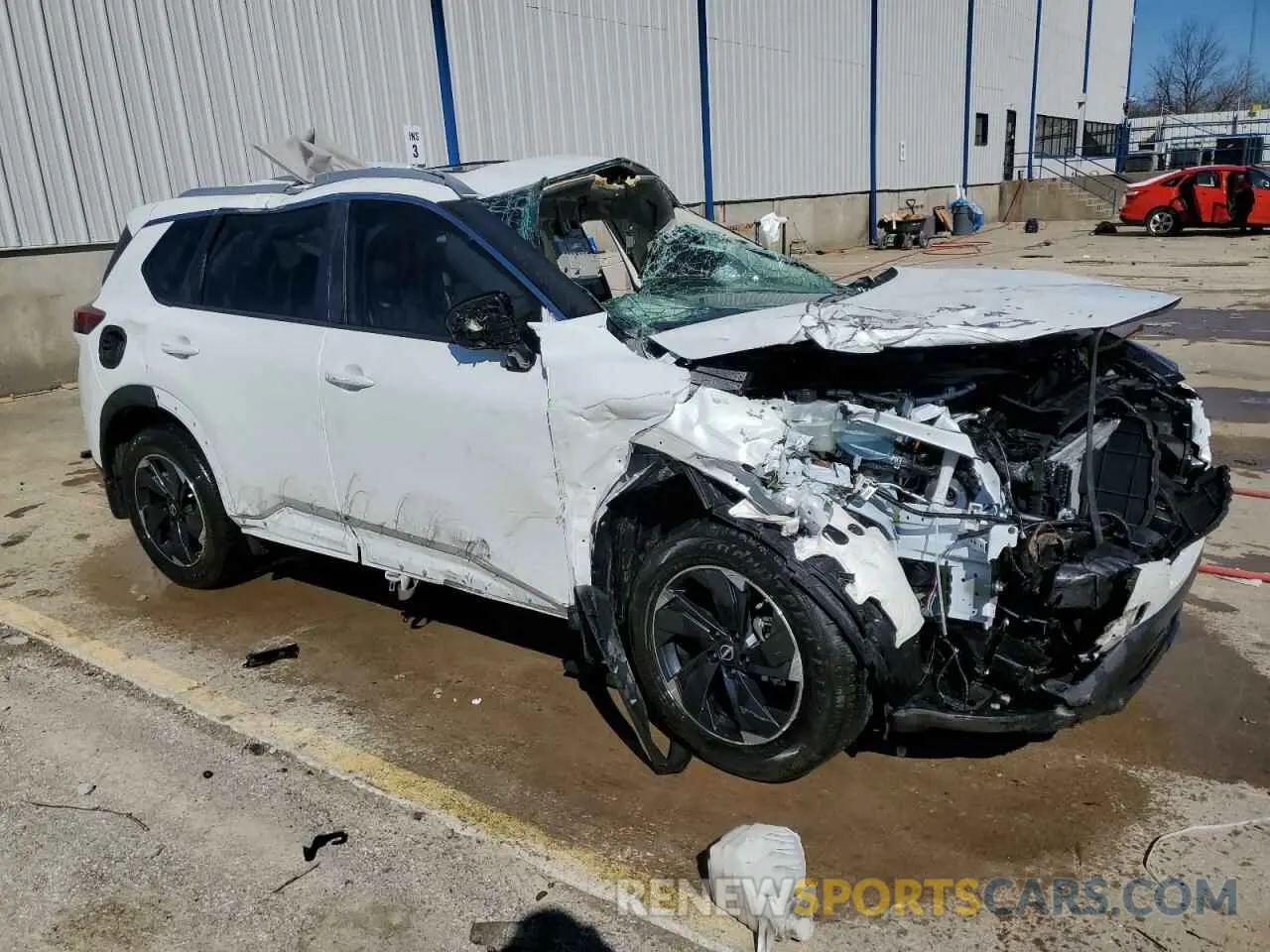 4 Photograph of a damaged car JN8BT3BB9RW280113 NISSAN ROGUE 2024