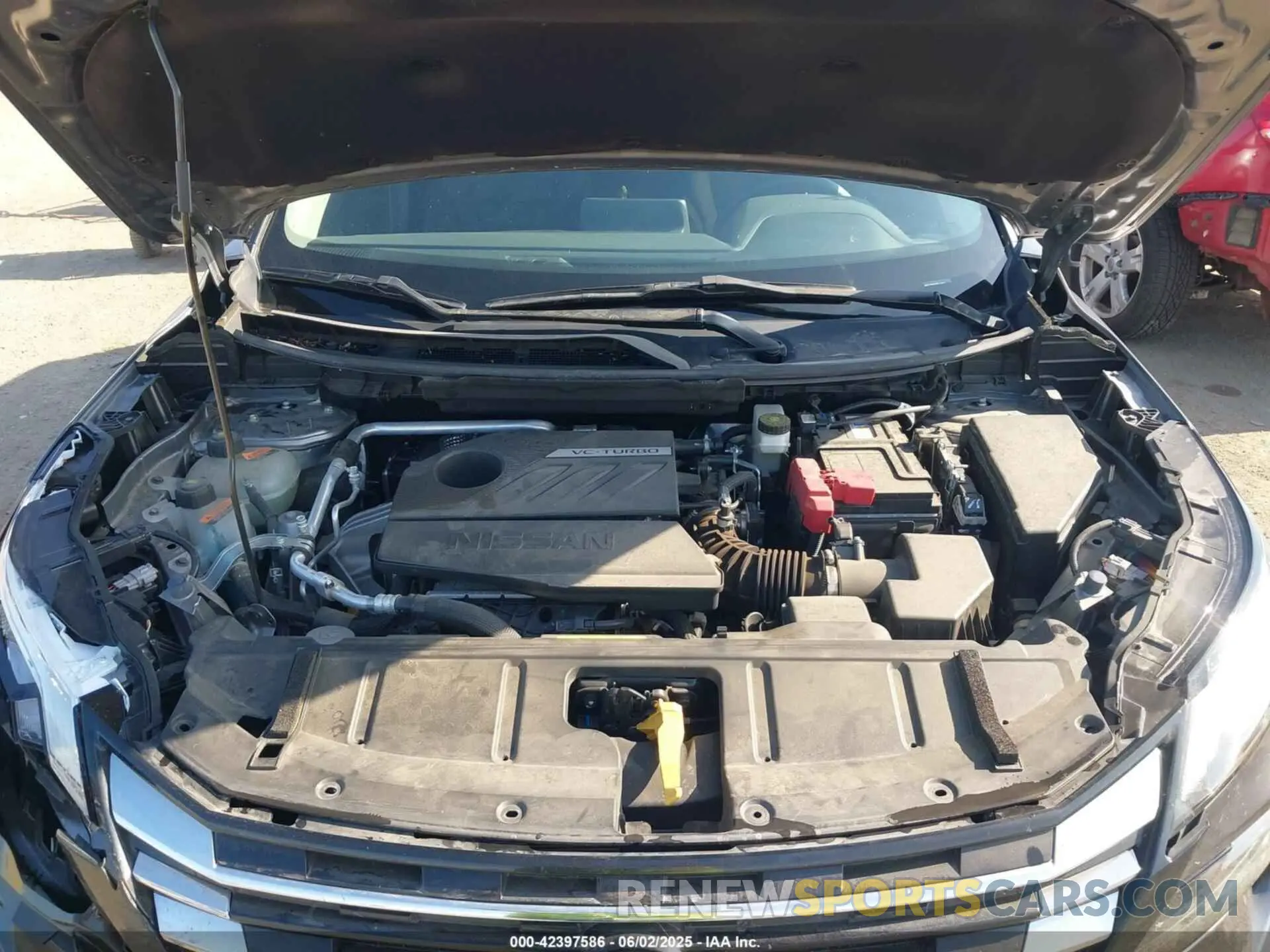 10 Photograph of a damaged car JN8BT3BB9RW421407 NISSAN ROGUE 2024