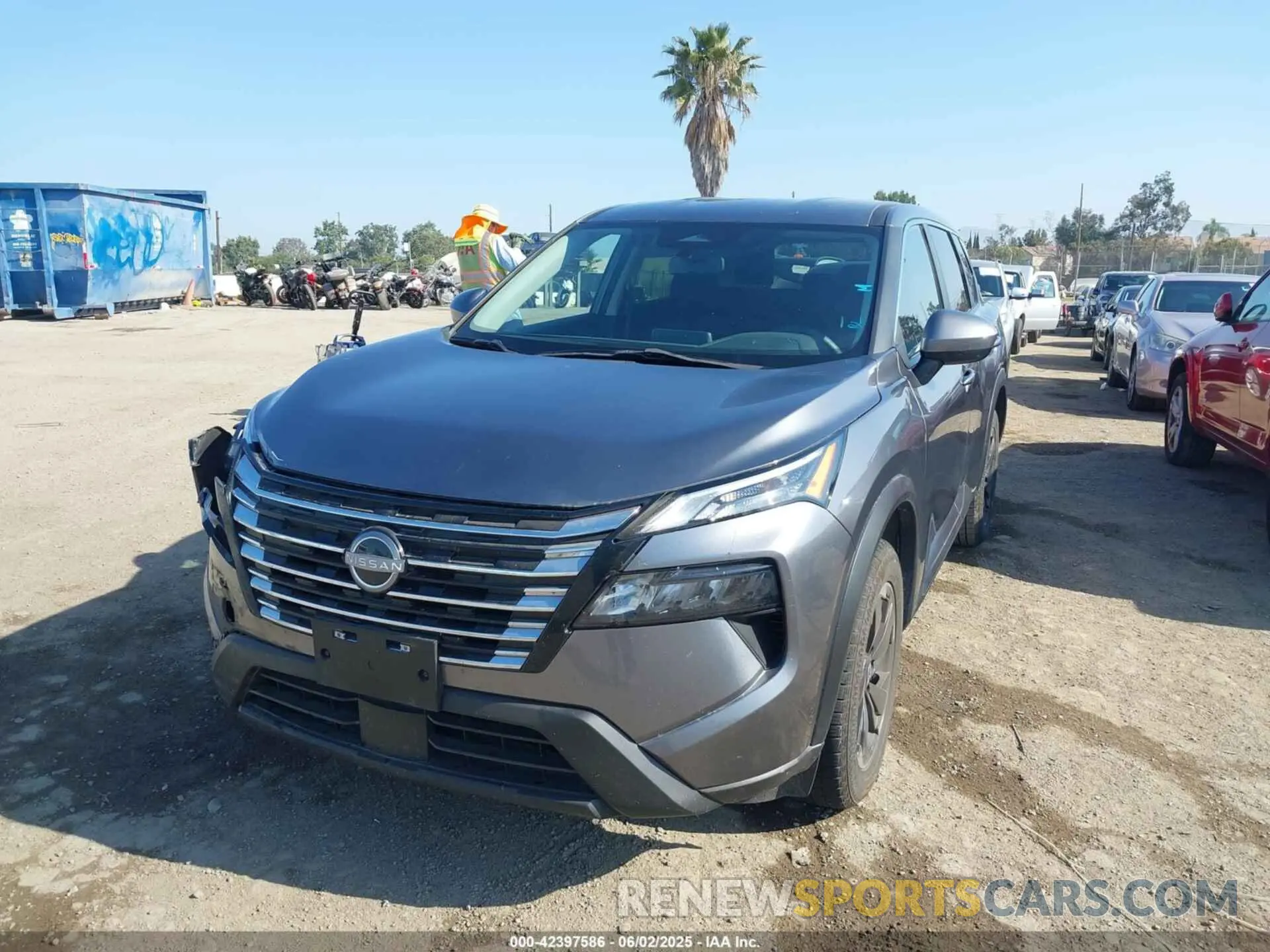 2 Photograph of a damaged car JN8BT3BB9RW421407 NISSAN ROGUE 2024