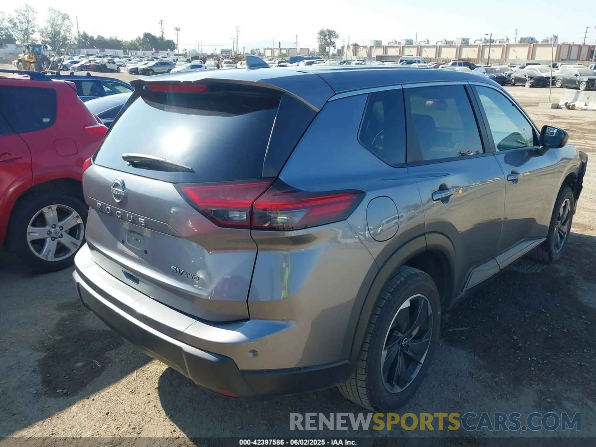 4 Photograph of a damaged car JN8BT3BB9RW421407 NISSAN ROGUE 2024
