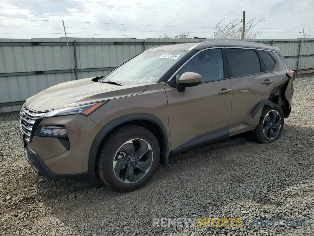 1 Photograph of a damaged car JN8BT3BB9RW449448 NISSAN ROGUE 2024