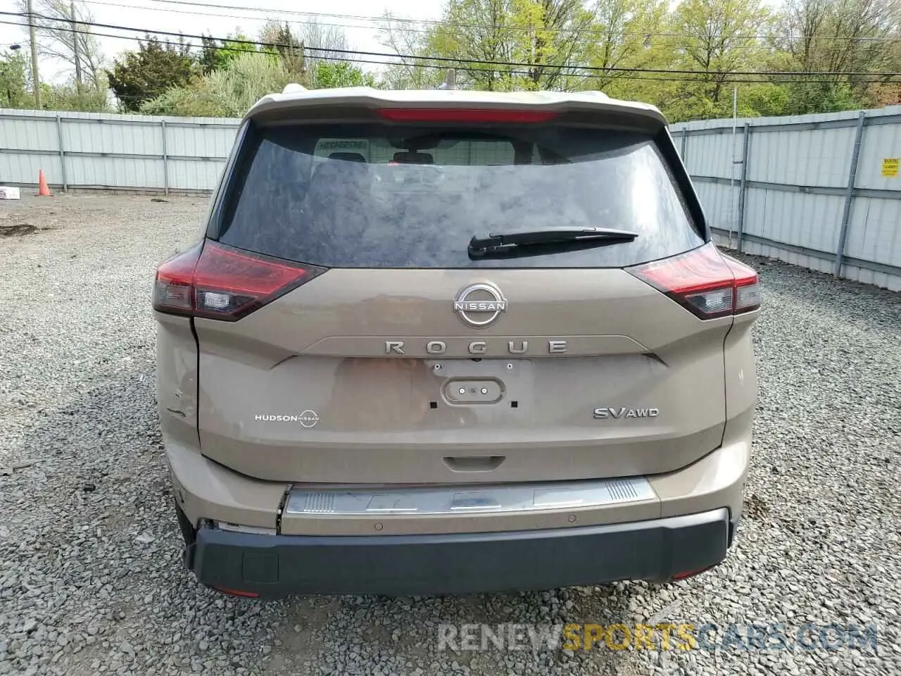 6 Photograph of a damaged car JN8BT3BB9RW449448 NISSAN ROGUE 2024