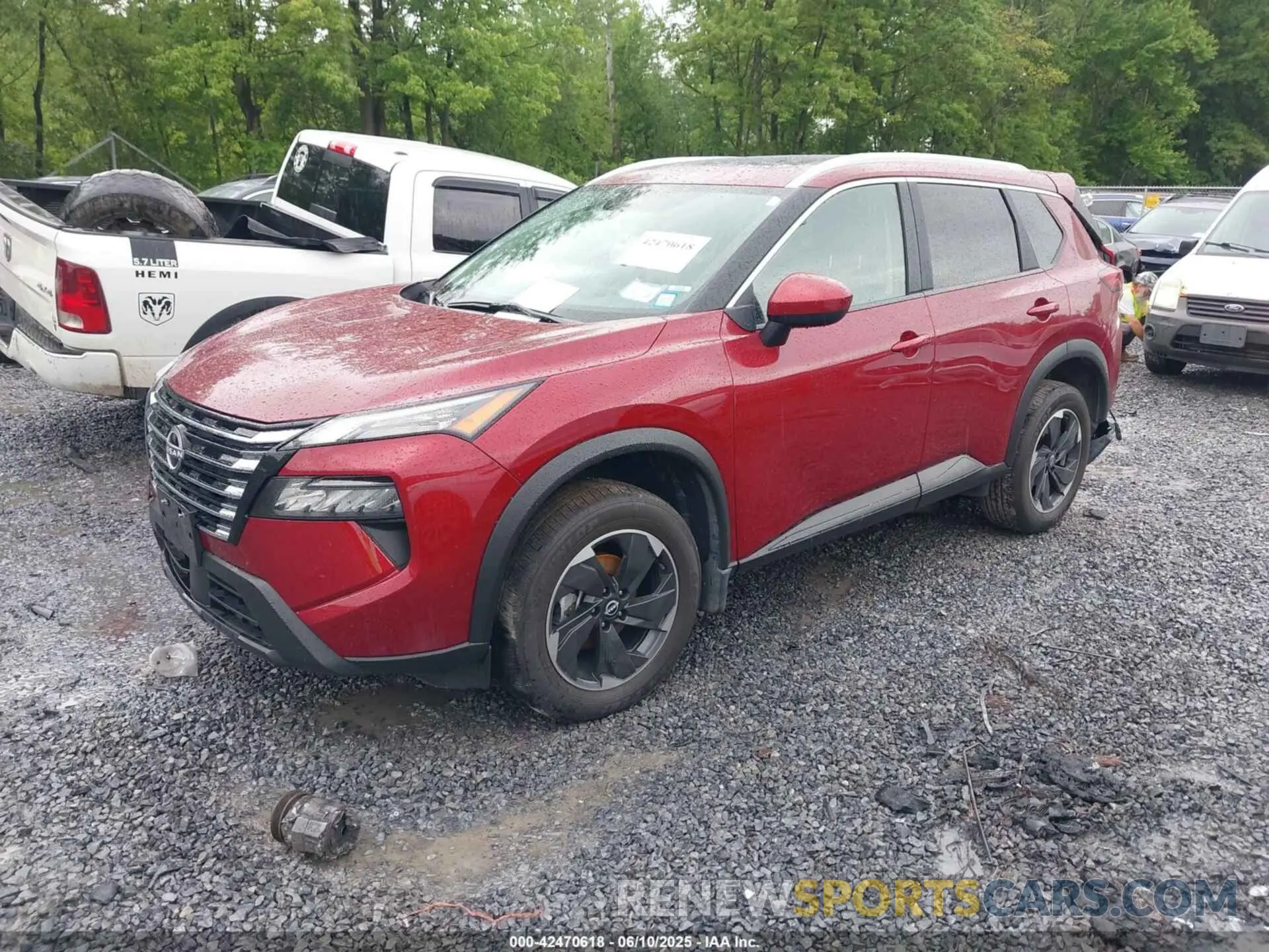2 Photograph of a damaged car JN8BT3BBXRW182756 NISSAN ROGUE 2024