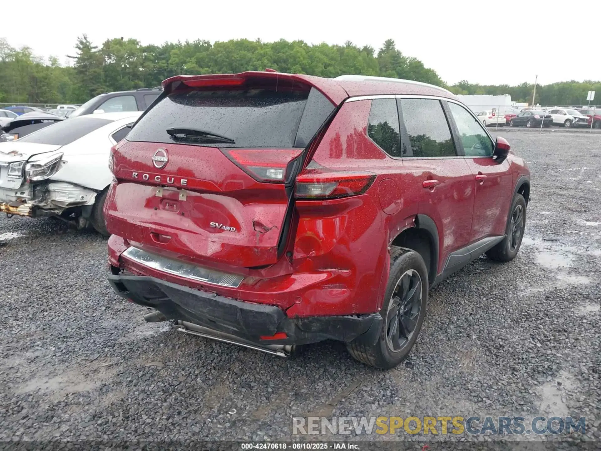 6 Photograph of a damaged car JN8BT3BBXRW182756 NISSAN ROGUE 2024