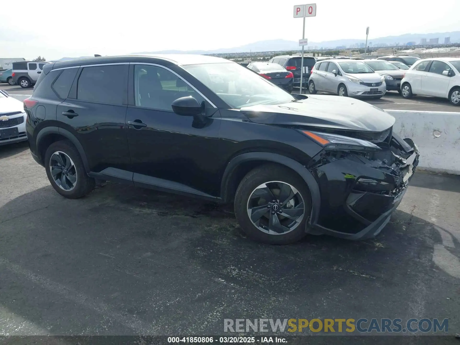 1 Photograph of a damaged car JN8BT3BBXRW423053 NISSAN ROGUE 2024