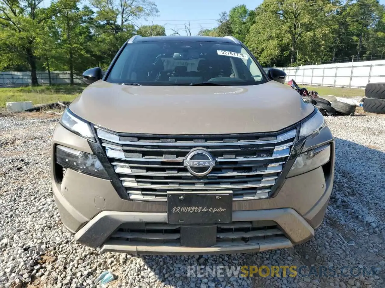 5 Photograph of a damaged car JN8BT3CA1RW004644 NISSAN ROGUE 2024