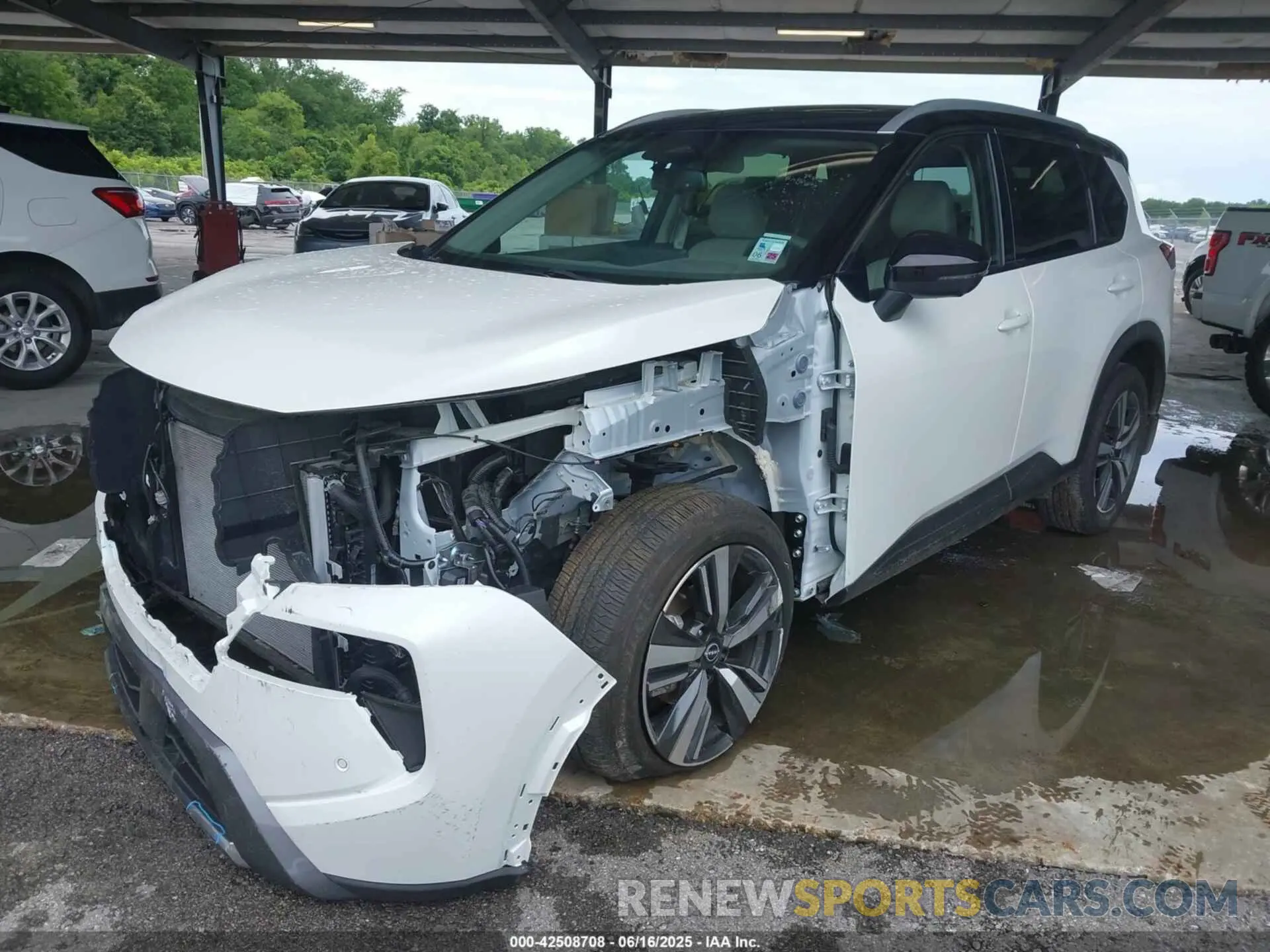 2 Photograph of a damaged car JN8BT3CA2RW003521 NISSAN ROGUE 2024