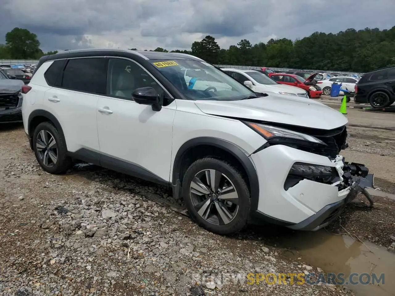 4 Photograph of a damaged car JN8BT3CA4RW359517 NISSAN ROGUE 2024