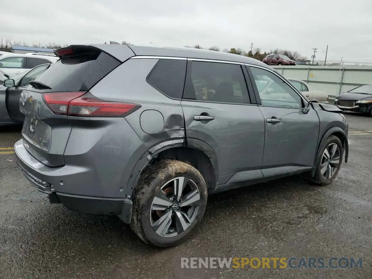 3 Photograph of a damaged car JN8BT3CB7RW182082 NISSAN ROGUE 2024