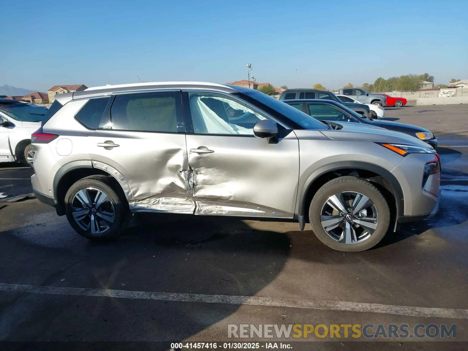 13 Photograph of a damaged car JN8BT3CB7RW440116 NISSAN ROGUE 2024