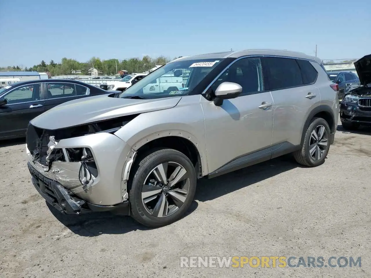 1 Photograph of a damaged car JN8BT3CB8RW172676 NISSAN ROGUE 2024