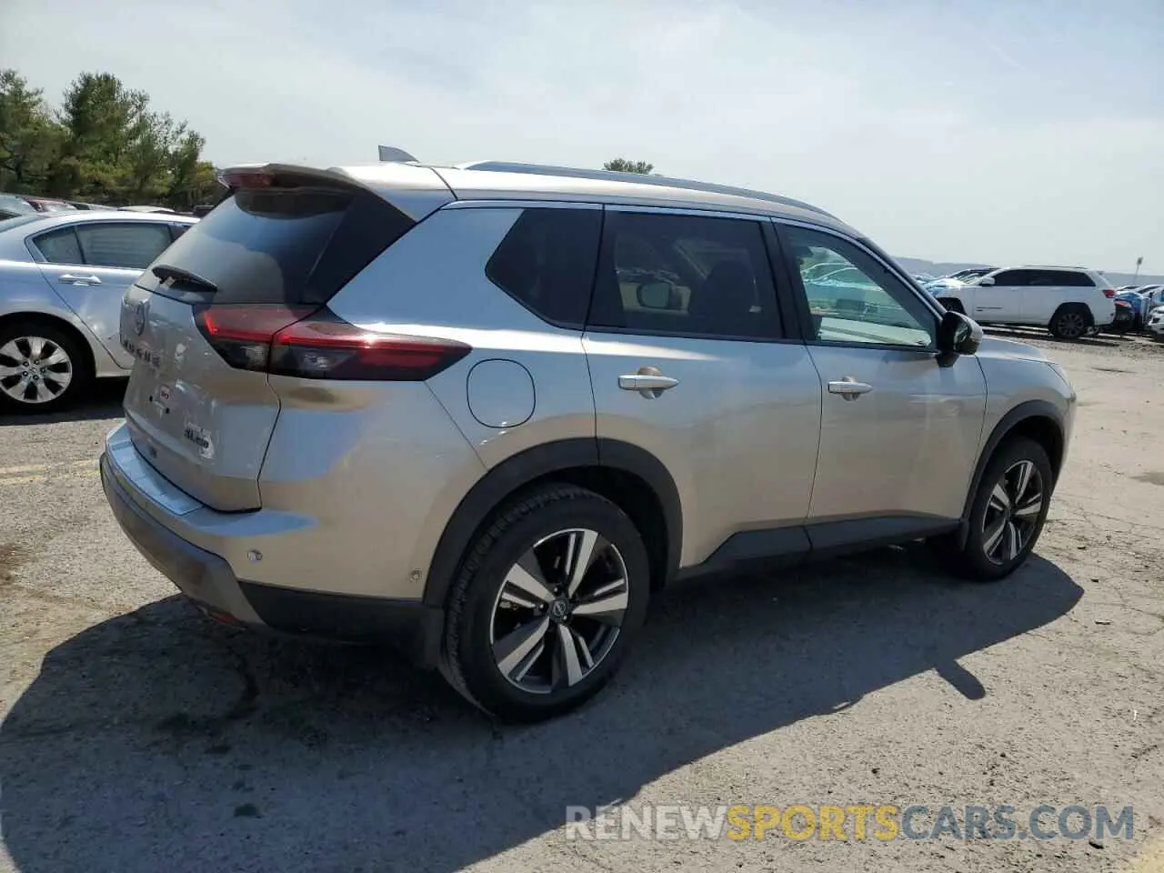 3 Photograph of a damaged car JN8BT3CB8RW172676 NISSAN ROGUE 2024