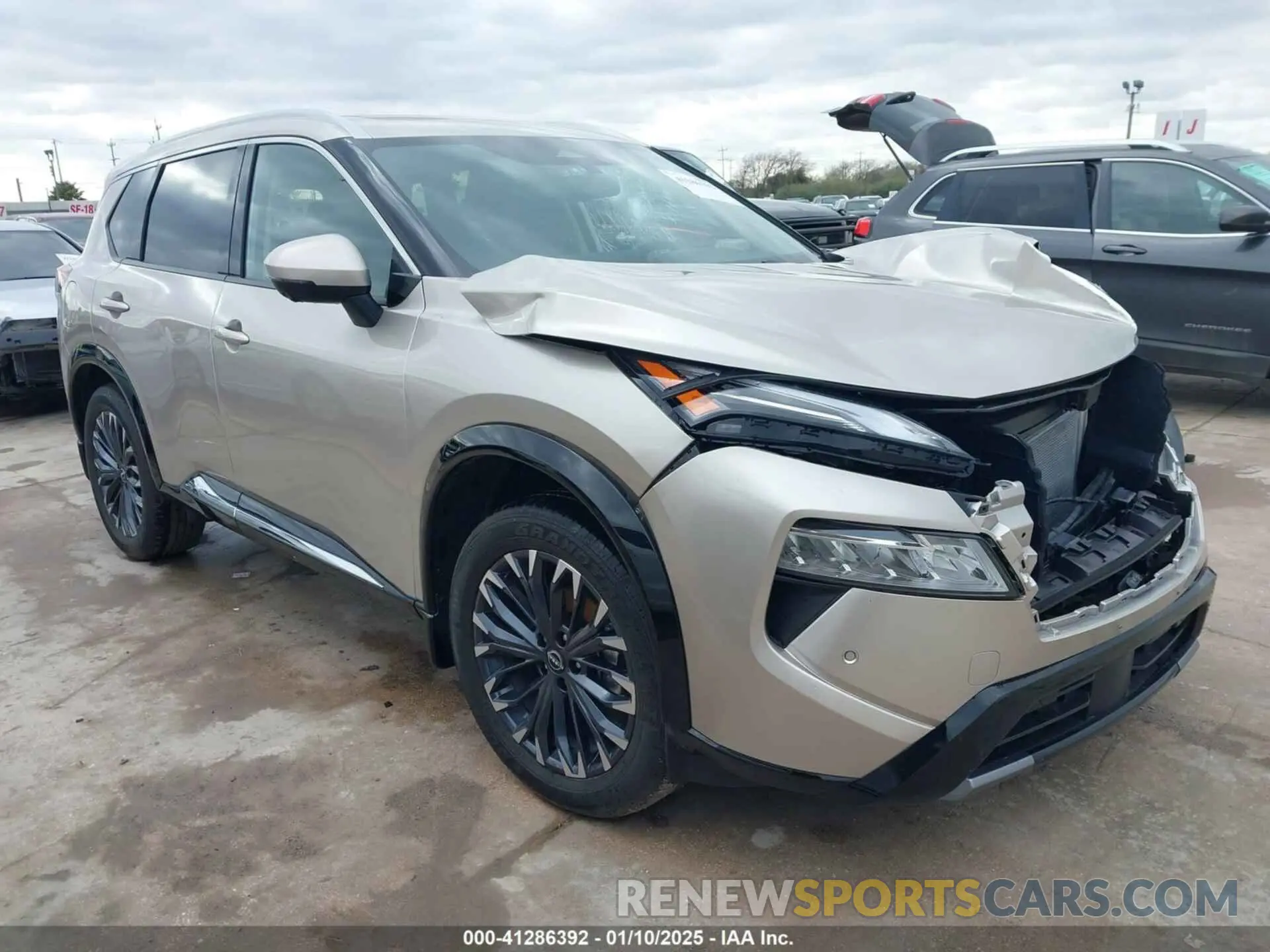 1 Photograph of a damaged car JN8BT3DC0RW381420 NISSAN ROGUE 2024