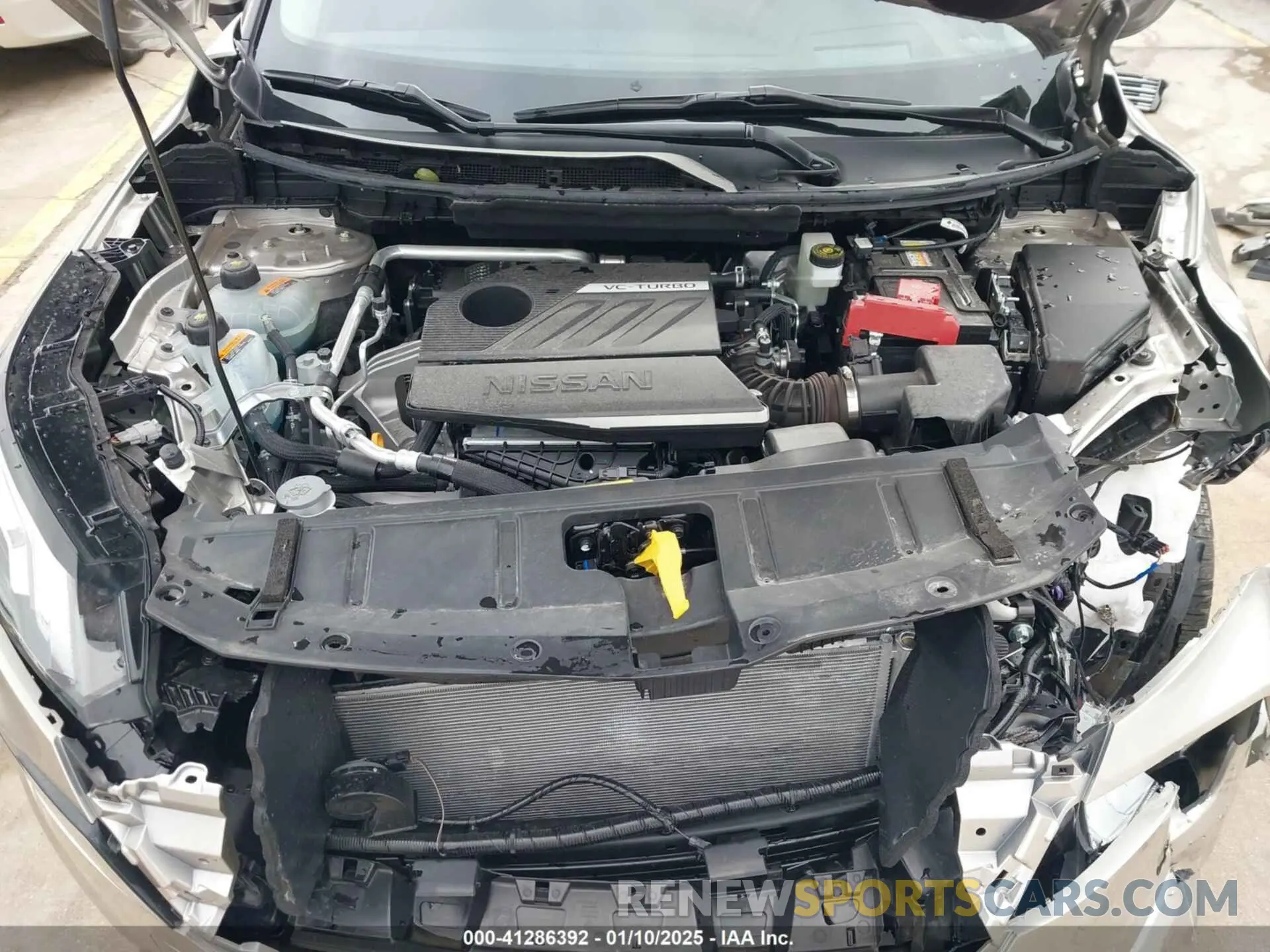 10 Photograph of a damaged car JN8BT3DC0RW381420 NISSAN ROGUE 2024