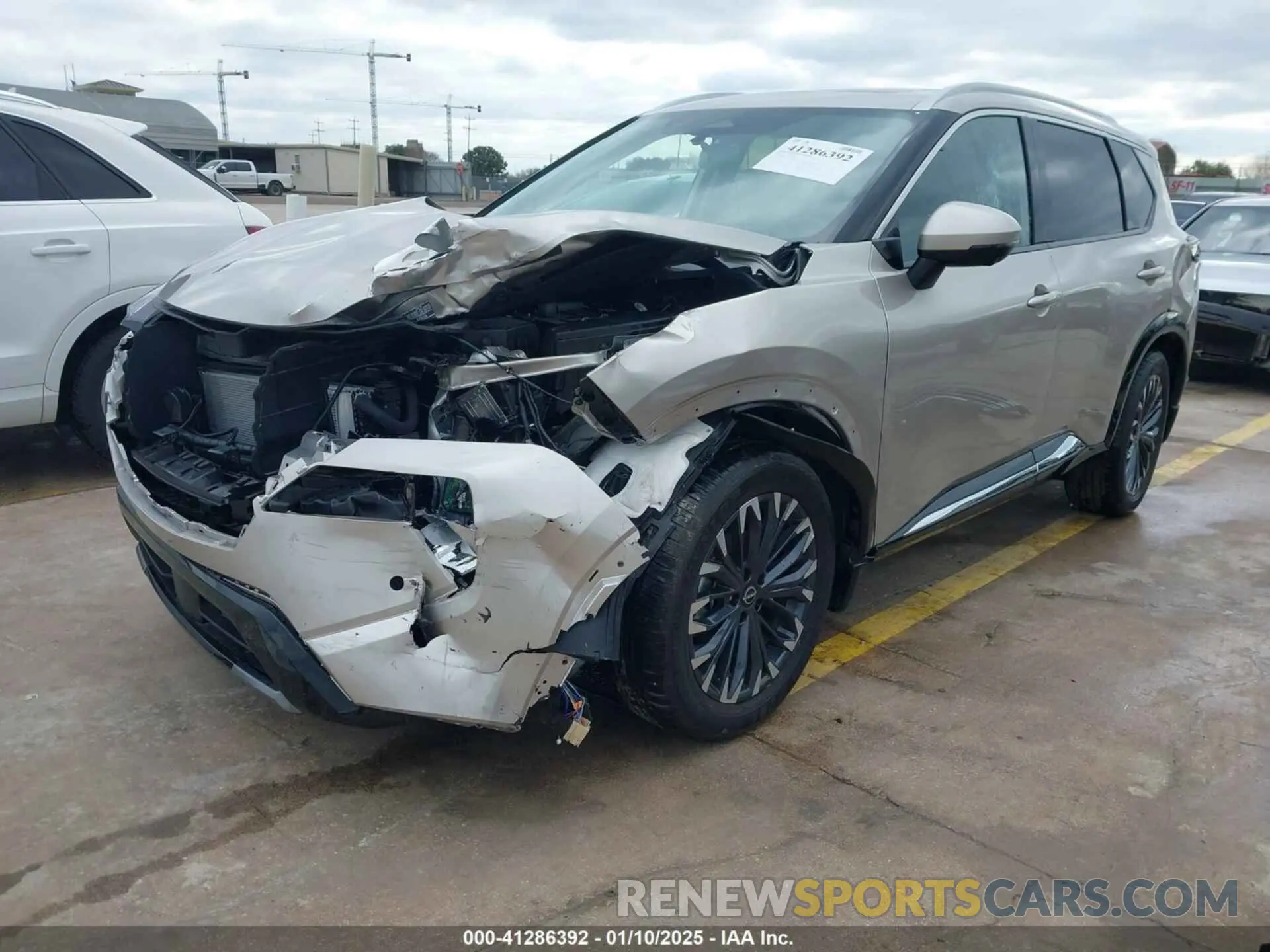 2 Photograph of a damaged car JN8BT3DC0RW381420 NISSAN ROGUE 2024