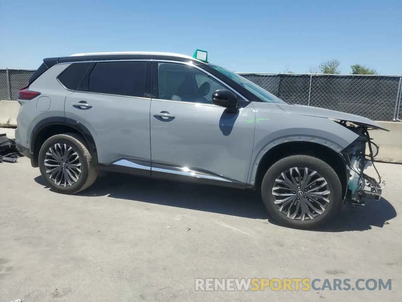 4 Photograph of a damaged car JN8BT3DC1RW070384 NISSAN ROGUE 2024