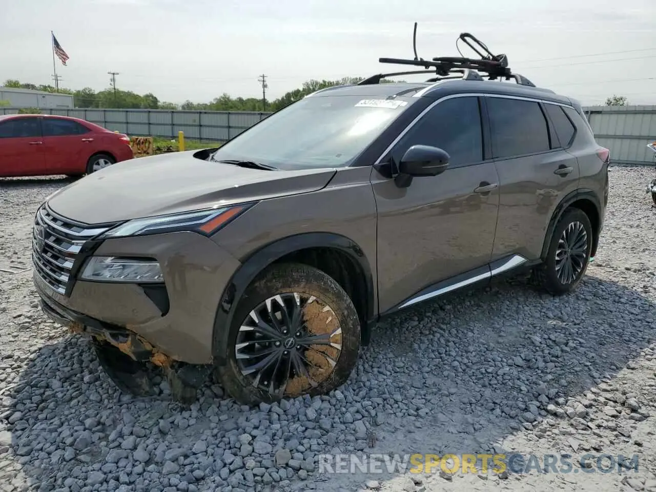 1 Photograph of a damaged car JN8BT3DC7RW070972 NISSAN ROGUE 2024