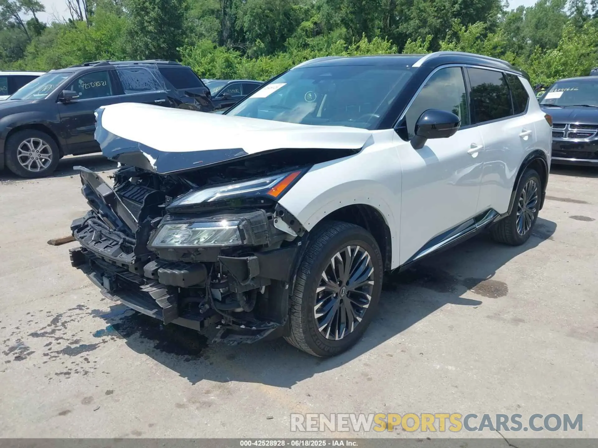 2 Photograph of a damaged car JN8BT3DD0RW252182 NISSAN ROGUE 2024