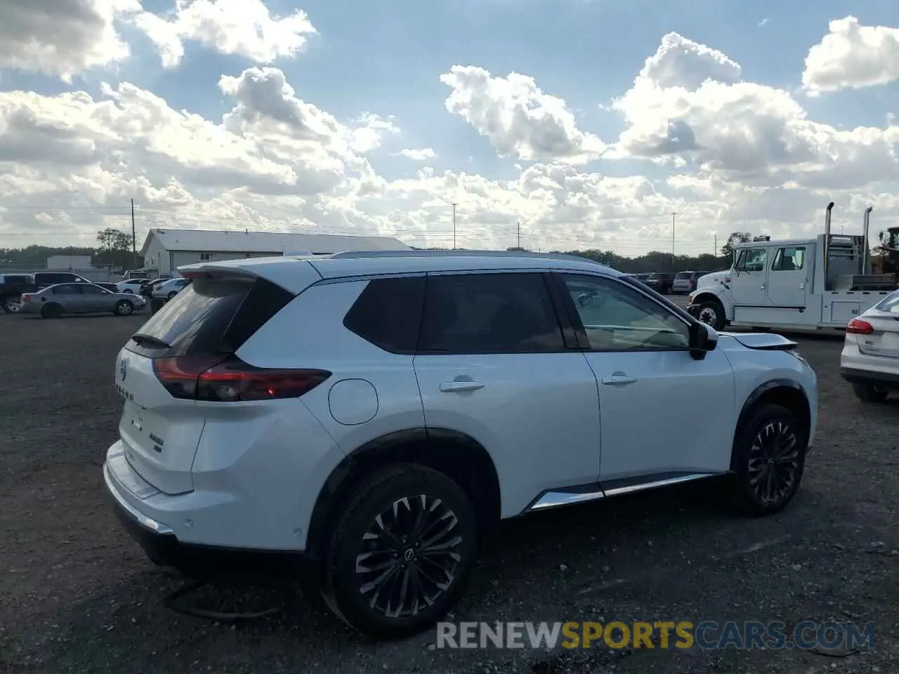 3 Photograph of a damaged car JN8BT3DD4RW452322 NISSAN ROGUE 2024