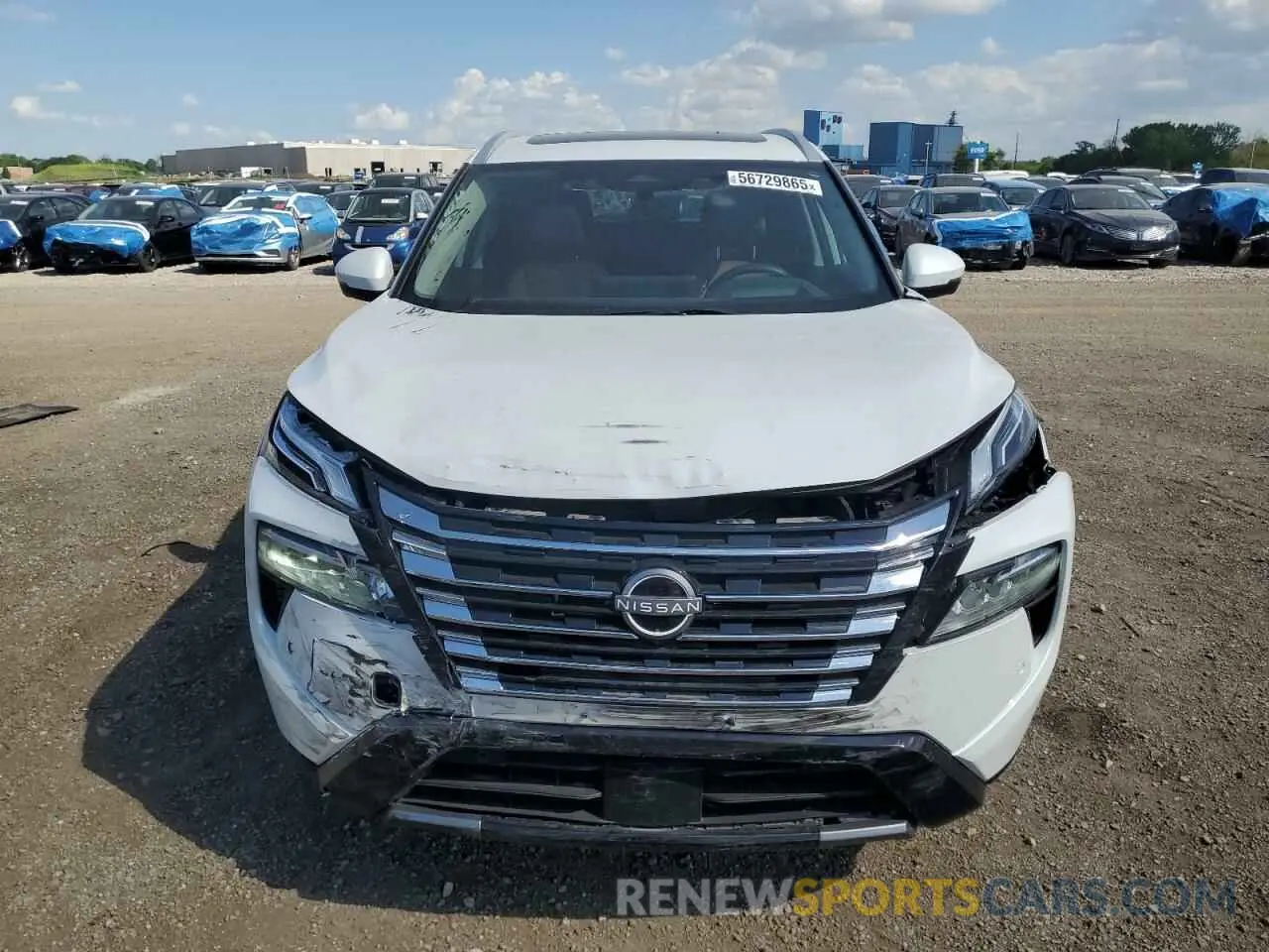 5 Photograph of a damaged car JN8BT3DD4RW452322 NISSAN ROGUE 2024