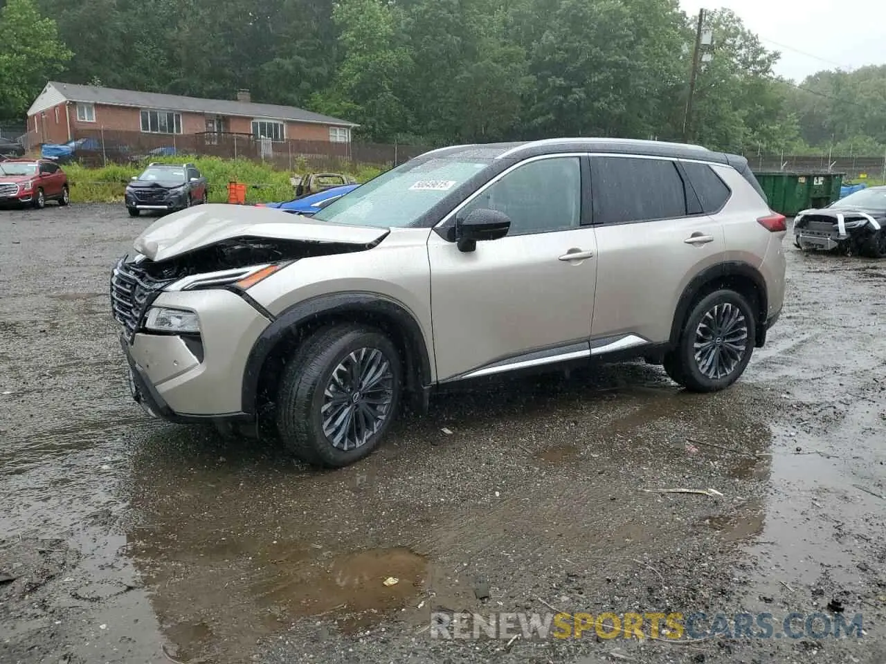 1 Photograph of a damaged car JN8BT3DD6RW455206 NISSAN ROGUE 2024
