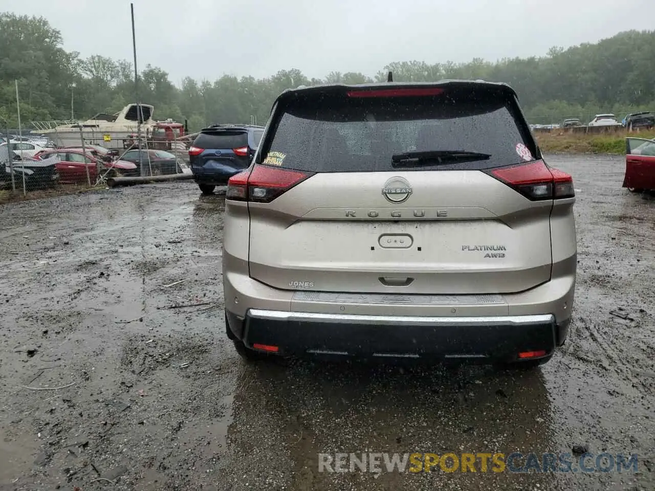 6 Photograph of a damaged car JN8BT3DD6RW455206 NISSAN ROGUE 2024