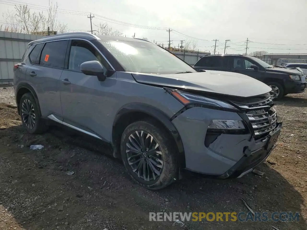 4 Photograph of a damaged car JN8BT3DD8RW452338 NISSAN ROGUE 2024