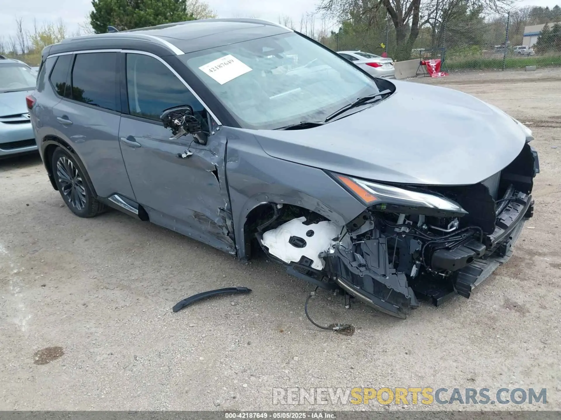 1 Photograph of a damaged car JN8BT3DDXRW253128 NISSAN ROGUE 2024
