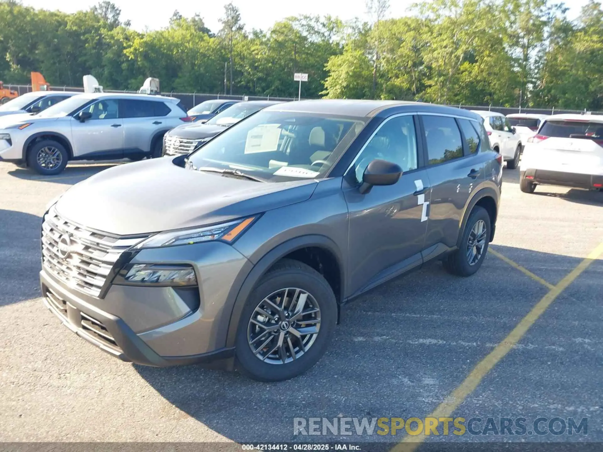 2 Photograph of a damaged car 5N1BT3AA0SC849115 NISSAN ROGUE 2025